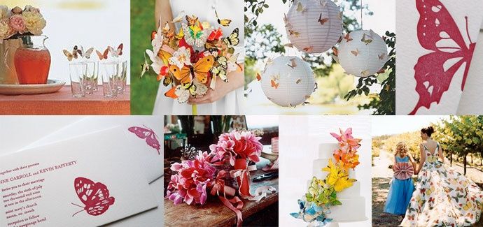 Tema farfalle e fiori - 1