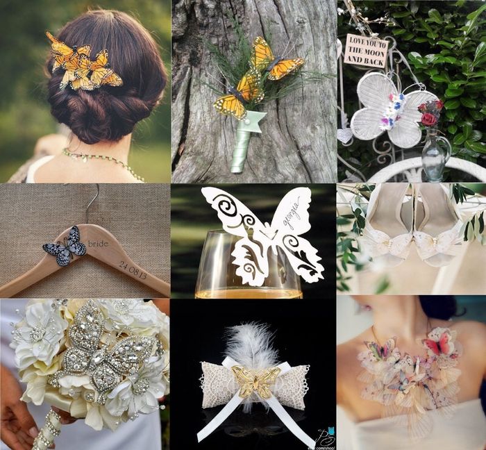 Tema farfalle e fiori - 7