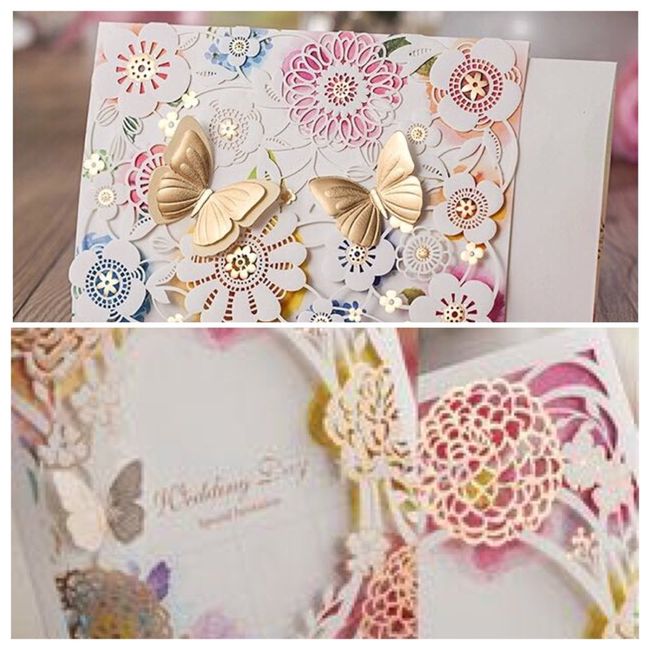 Tema farfalle e fiori - 8