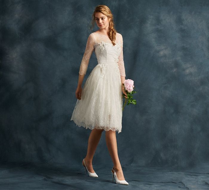 Abito corto sposina piccola - 1