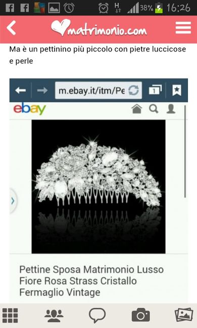 Acconciatura sposa gli accessori - 1