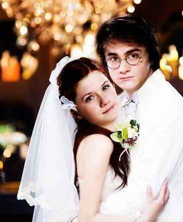 Harry e Ginny Gli sposi