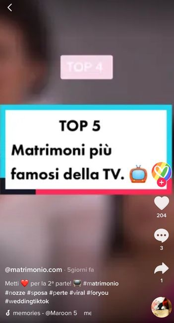 I 5 matrimoni più famosi della tv! 📺 1