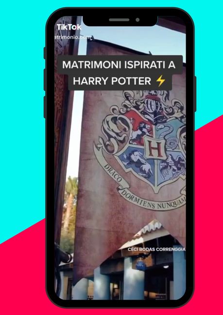 Matrimoni ispirati a HARRY POTTER! 👓⚡Guarda il video! ▶️ 1