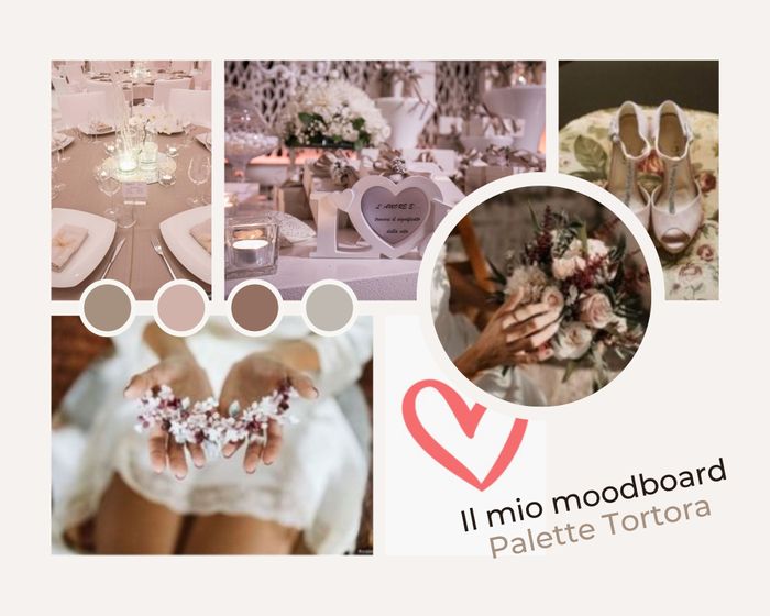 Il mio moodboard - pallette tortora 1