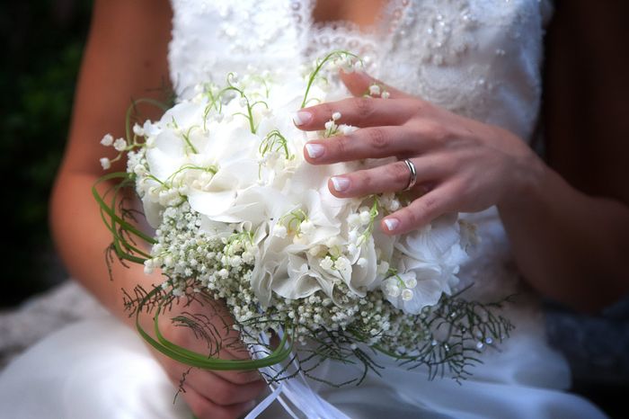 Bouquet di ortensie per la sposa: lo sceglieresti? 💙 3