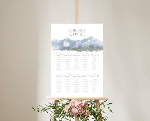 Tableau de mariage: vigneto, mare o campagna? Vota! 3
