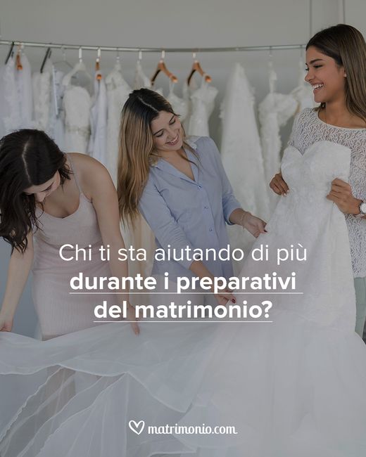 Chi ti sta aiutando di più? 1