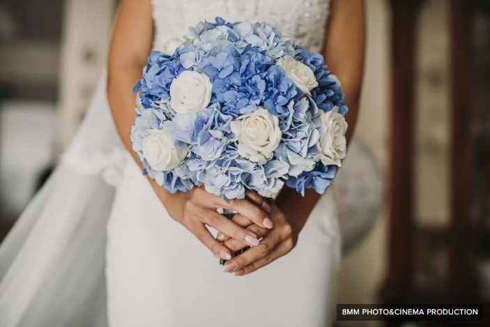 Bouquet di ortensie: lo sceglieresti? 💙 - 1