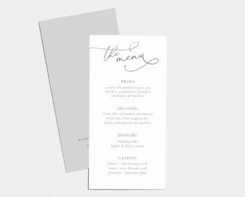 Duello di menù: floreale o minimal? 🤩😋 - 1