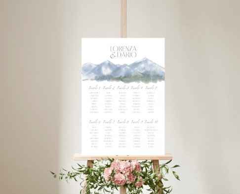 Tableau de mariage: vigneto, mare o campagna? Vota! - 3