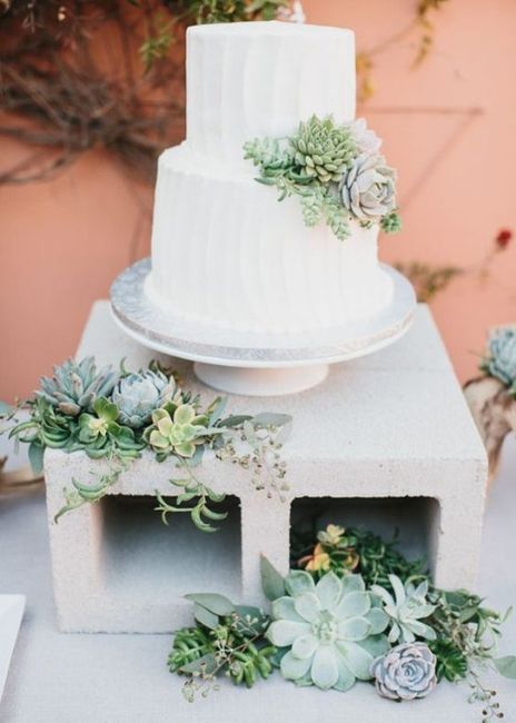 matrimonio tema succulente