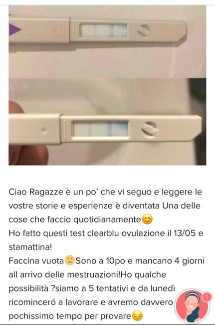 Stick ovulazione come test di gravidanza al 12 po 2