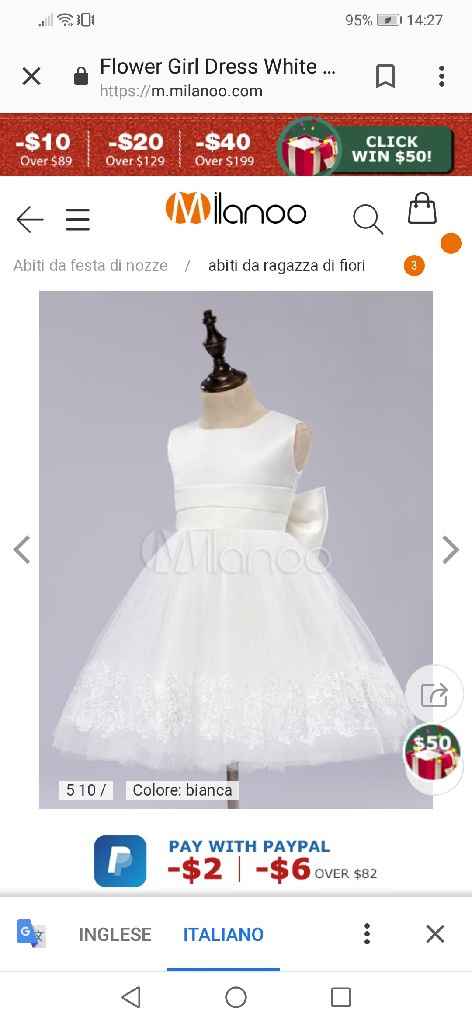 Vestito damigella Milanoo.com - 2