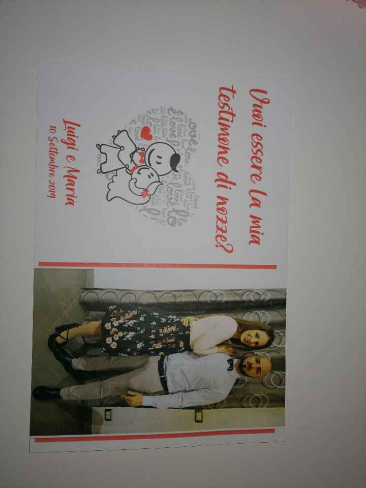 Come comunicarlo alle testimoni?! - 1