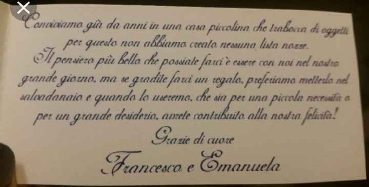 è gradita la busta - 2