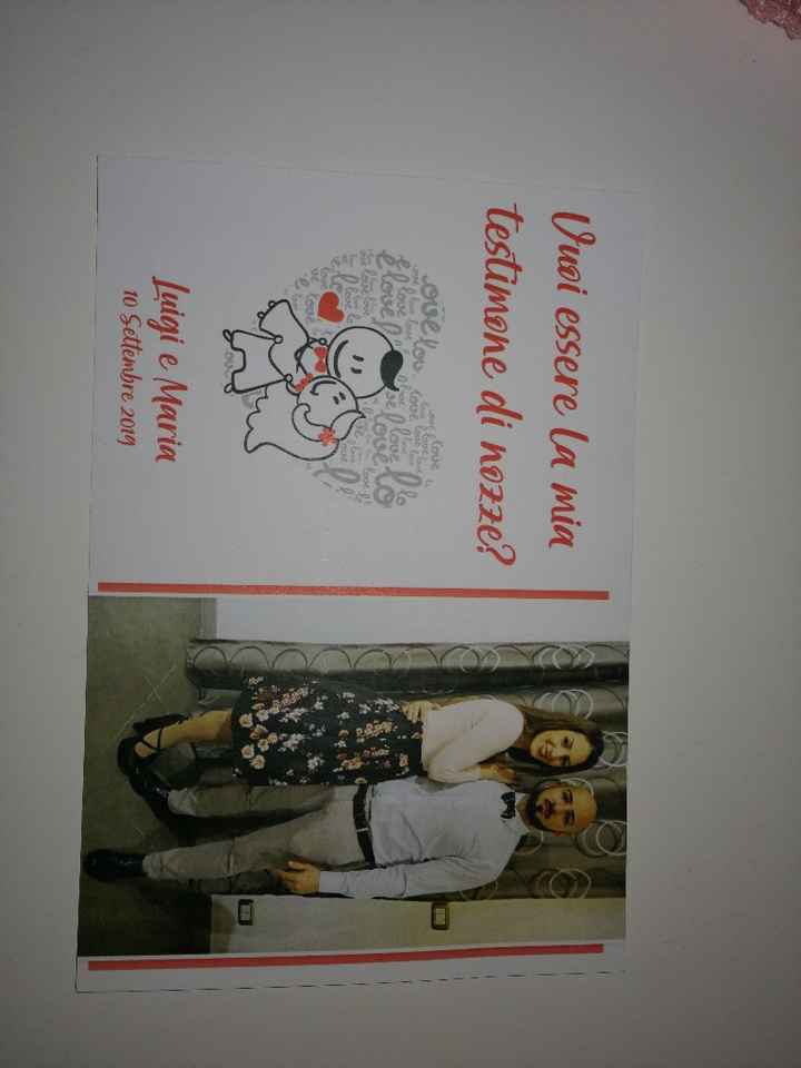 Ho pensato di chiedere alla mia migliore amica di farmi da testimone così.. Che ne pensate? - 1