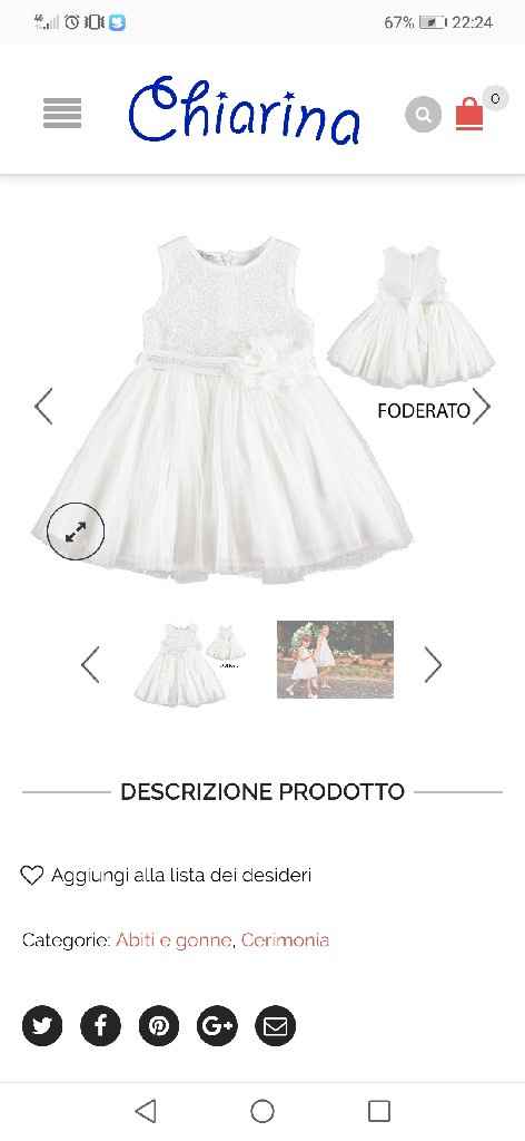 Abito damigelle piccole - 2