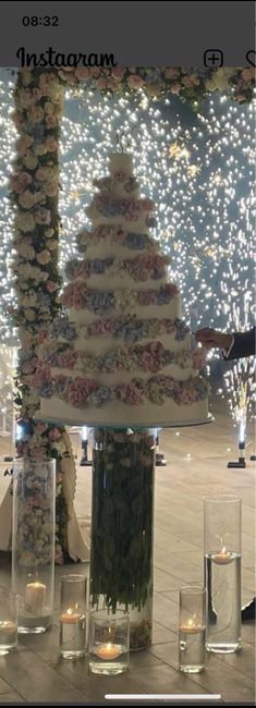 Bouquet bianco e blu/azzurro - 2