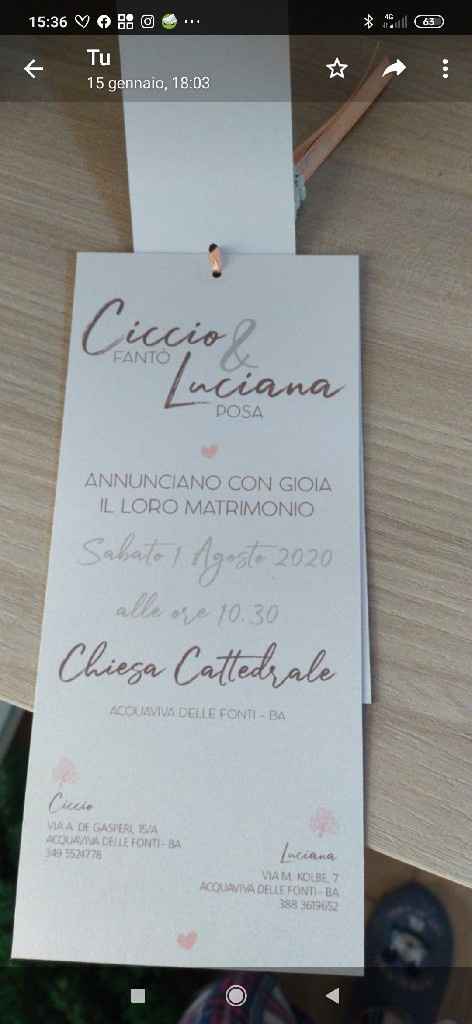 In che modo chiuderete le partecipazioni di nozze? - 1