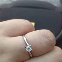 Il mio anello di fidanzamento!