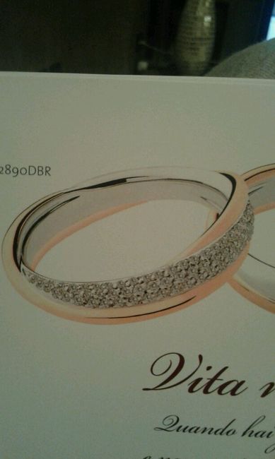 Fedi con diamanti - 1