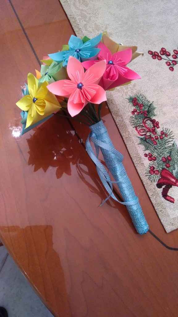 1° prova gerbere di carta crespa 🏵️ - 4