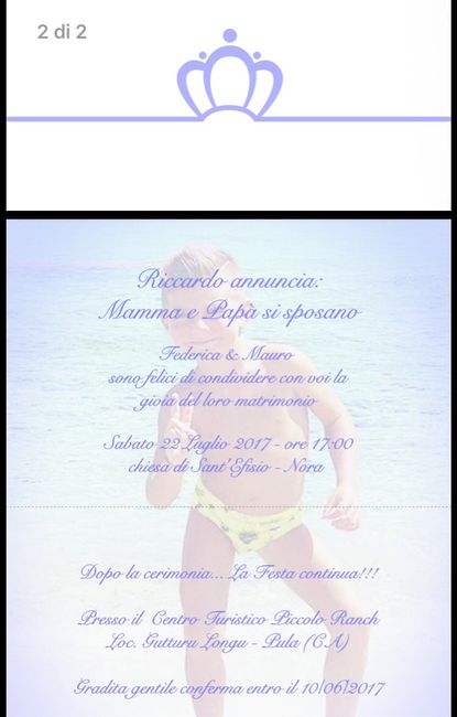 Ecco le partecipazioni!! - 2