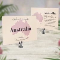 Segnatavolo tema viaggio - 2