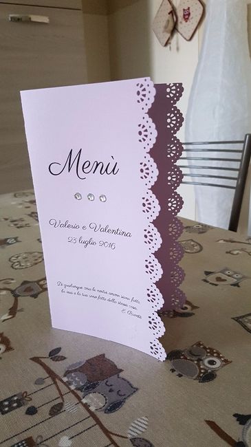 Copertina Menù