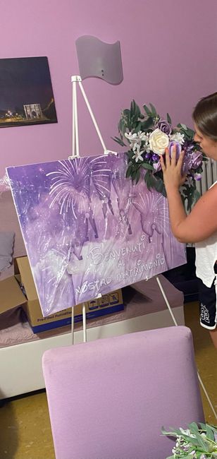 Cartello di benvenuto fai da te 11