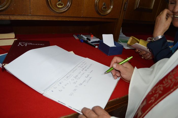 .....oggi abbiamo impegnato la Chiesa!!!