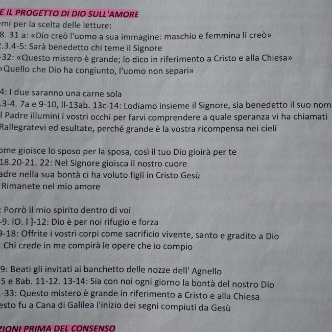 Letture Cerimonia ? 3