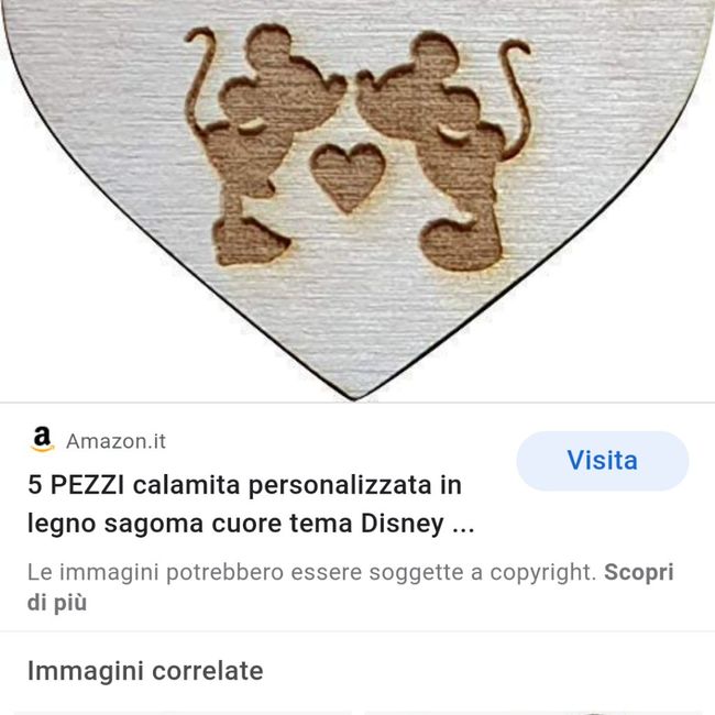 Segnaposto Disney 7