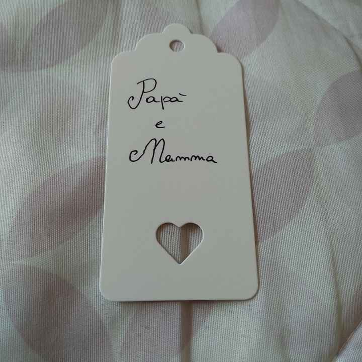 Etichette Wedding bag 💙 - 1