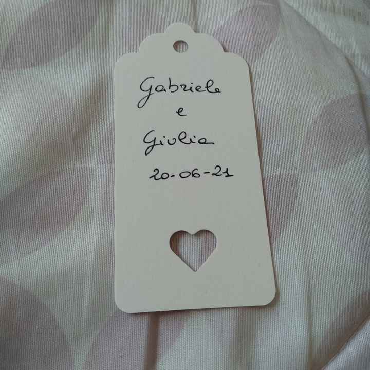 Etichette Wedding bag 💙 - 2