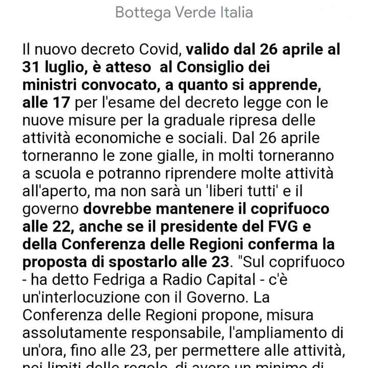 Notizie coprifuoco - 1