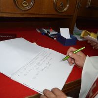 .....oggi abbiamo impegnato la Chiesa!!!