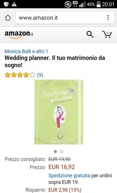 Agenda matrimonio... - 1