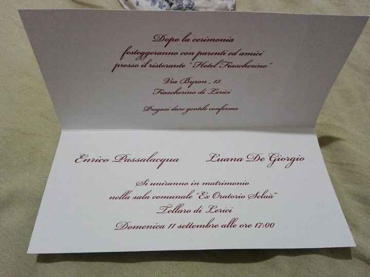 Le vostre partecipazioni di nozze - 2