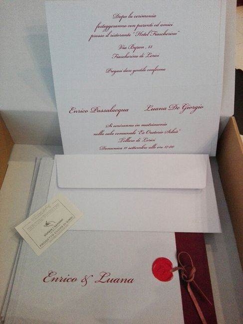 Le vostre partecipazioni...vi prego!? - 1