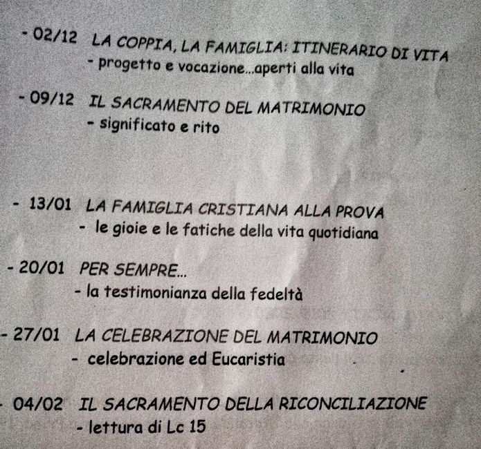 Corso prematrimoniale 2