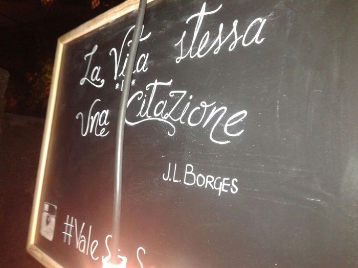 La citazione letteraria del mio matrimonio