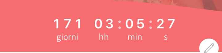Scrivi solo quanti giorni segna il tuo countdown! - 1