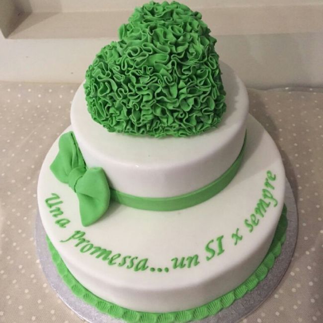 Torta promessa di matrimonio 1