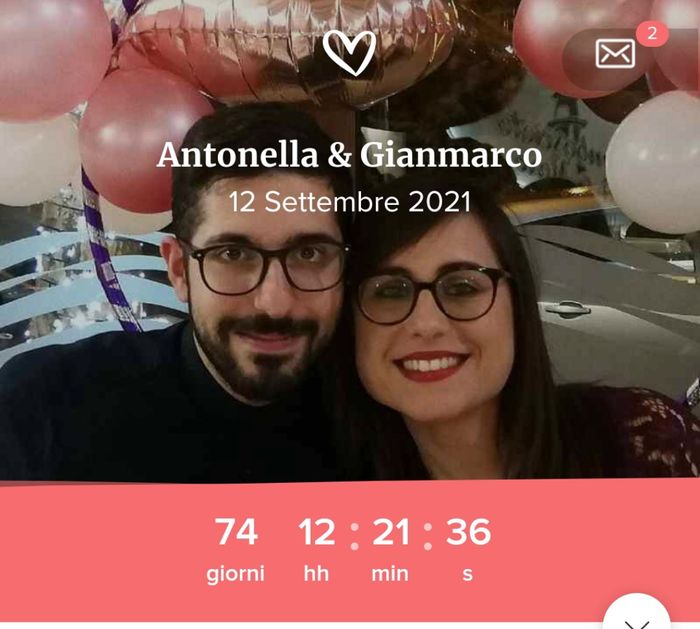 Inizia il conto alla rovescia: quanto manca al vostro matrimonio? ⏱️ - 1