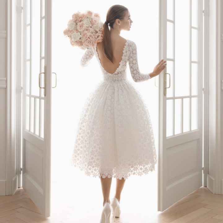 Abiti da sposa corti 2021 on sale