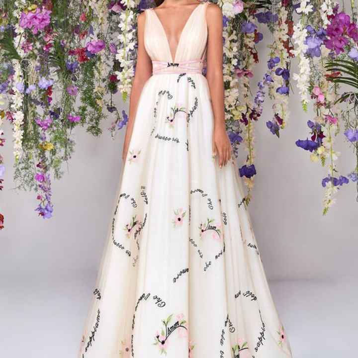 Abiti da sposa colorati!!! 🧡👰💛 - 10