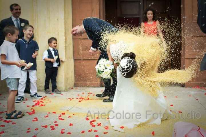 Come accogliere il lancio del riso - 1