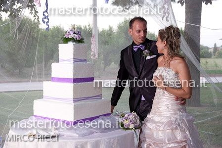 la mia wedding cake